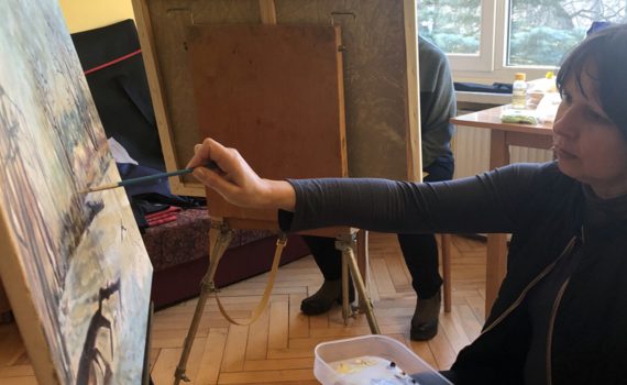 Stowarzyszenie Plastyków im. Jerzego Dudy Gracza Częstochowa wystawa Ośrodek Promocji Kultury 2020 1920x1080