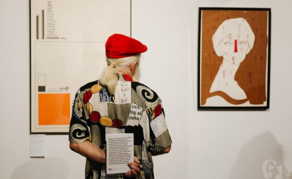 ak coś się pomyśli, to tak jakby już trochę się zdarzyło. Wernisaż wystawy przekrojowej Joanny Ambroz (15 czerwca 2019), fot. Justyna Kwasek