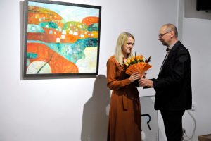 Finisaż wystawy Moniki Sawionek, fot. Zbigniew Burda 00001