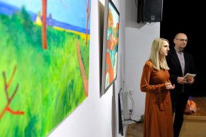 Finisaż wystawy Moniki Sawionek, fot. Zbigniew Burda 00001