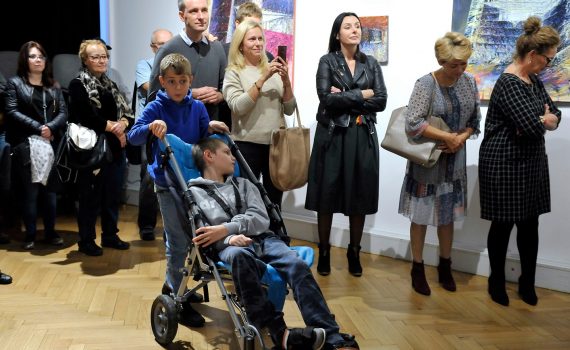 Finisaż wystawy Sztuka na pomoc, fot. Zbigniew Burda