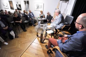 Literacki Piatek. Janusz Mielczarek, fot. Zbigniew Burda