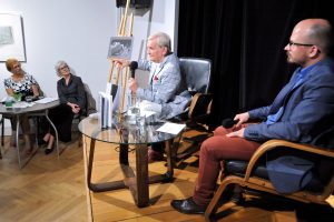 Literacki Piatek. Janusz Mielczarek, fot. Zbigniew Burda