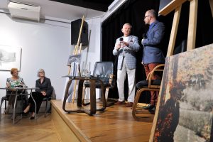 Literacki Piatek. Janusz Mielczarek, fot. Zbigniew Burda