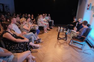 Literacki Piątek. Spotkanie z Magdaleną Piekorz i Ewą Kopsik (21 czerwca 2019), fot. Marcin Szczygieł