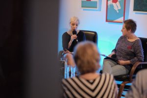 Literacki Piątek. Spotkanie z Magdaleną Piekorz i Ewą Kopsik (21 czerwca 2019), fot. Marcin Szczygieł