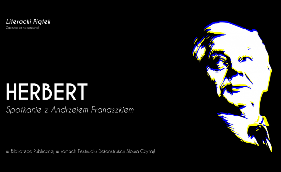 literacki_piątek_herbert_franaszek_ośrodek_promocji_kultury_festiwal_czytaj_częstochowa