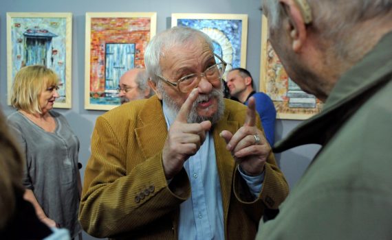 Stare drzwi. Marek Teleszyński. Wystawa, fot. Zbigniew Burda