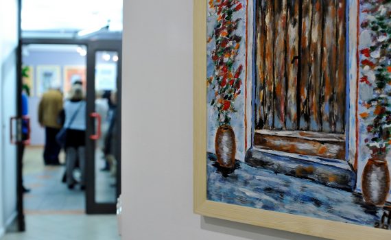 Stare drzwi. Marek Teleszyński. Wystawa, fot. Zbigniew Burda