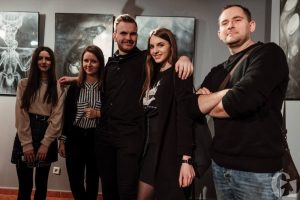 Wernisaż wystawy Patryka Gmerka