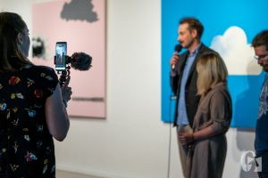 Windows XD. Wystawa prac Agaty Lankamer (21 lipca 2019), fot. Cezary Łopaciński