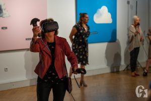 Windows XD. Wystawa prac Agaty Lankamer (21 lipca 2019), fot. Cezary Łopaciński