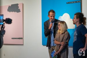 Windows XD. Wystawa prac Agaty Lankamer (21 lipca 2019), fot. Cezary Łopaciński