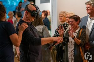 Windows XD. Wystawa prac Agaty Lankamer (21 lipca 2019), fot. Cezary Łopaciński