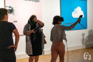 Windows XD. Wystawa prac Agaty Lankamer (21 lipca 2019), fot. Cezary Łopaciński