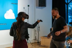 Windows XD. Wystawa prac Agaty Lankamer (21 lipca 2019), fot. Cezary Łopaciński