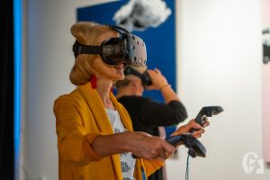 Windows XD. Wystawa prac Agaty Lankamer (21 lipca 2019), fot. Cezary Łopaciński