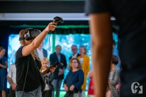 Windows XD. Wystawa prac Agaty Lankamer (21 lipca 2019), fot. Cezary Łopaciński