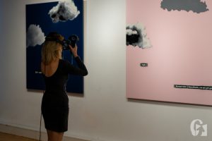 Windows XD. Wystawa prac Agaty Lankamer (21 lipca 2019), fot. Cezary Łopaciński