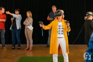 Windows XD. Wystawa prac Agaty Lankamer (21 lipca 2019), fot. Cezary Łopaciński