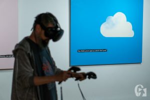 Windows XD. Wystawa prac Agaty Lankamer (21 lipca 2019), fot. Cezary Łopaciński