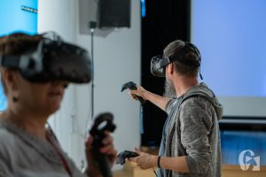 Windows XD. Wystawa prac Agaty Lankamer (21 lipca 2019), fot. Cezary Łopaciński