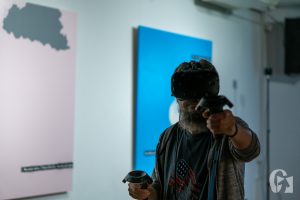 Windows XD. Wystawa prac Agaty Lankamer (21 lipca 2019), fot. Cezary Łopaciński