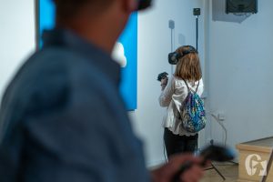 Windows XD. Wystawa prac Agaty Lankamer (21 lipca 2019), fot. Cezary Łopaciński