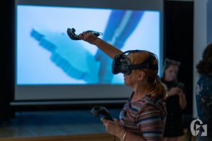 Windows XD. Wystawa prac Agaty Lankamer (21 lipca 2019), fot. Cezary Łopaciński