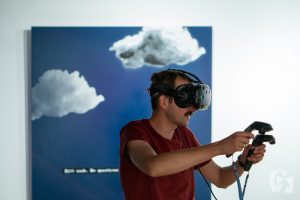 Windows XD. Wystawa prac Agaty Lankamer (21 lipca 2019), fot. Cezary Łopaciński