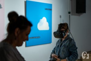 Windows XD. Wystawa prac Agaty Lankamer (21 lipca 2019), fot. Cezary Łopaciński