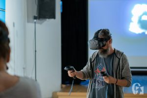 Windows XD. Wystawa prac Agaty Lankamer (21 lipca 2019), fot. Cezary Łopaciński