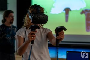 Windows XD. Wystawa prac Agaty Lankamer (21 lipca 2019), fot. Cezary Łopaciński