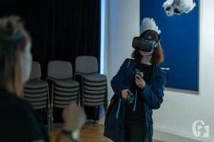 Windows XD. Wystawa prac Agaty Lankamer (21 lipca 2019), fot. Cezary Łopaciński