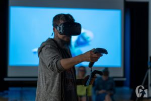 Windows XD. Wystawa prac Agaty Lankamer (21 lipca 2019), fot. Cezary Łopaciński