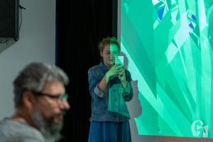 Windows XD. Wystawa prac Agaty Lankamer (21 lipca 2019), fot. Cezary Łopaciński