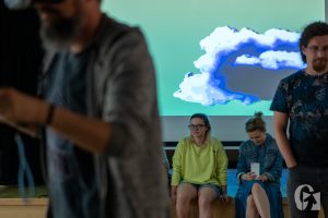 Windows XD. Wystawa prac Agaty Lankamer (21 lipca 2019), fot. Cezary Łopaciński