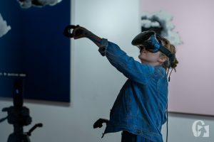 Windows XD. Wystawa prac Agaty Lankamer (21 lipca 2019), fot. Cezary Łopaciński