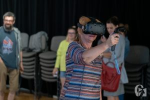 Windows XD. Wystawa prac Agaty Lankamer (21 lipca 2019), fot. Cezary Łopaciński