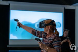 Windows XD. Wystawa prac Agaty Lankamer (21 lipca 2019), fot. Cezary Łopaciński