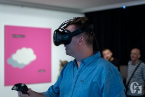 Windows XD. Wystawa prac Agaty Lankamer (21 lipca 2019), fot. Cezary Łopaciński