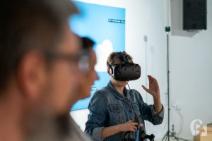 Windows XD. Wystawa prac Agaty Lankamer (21 lipca 2019), fot. Cezary Łopaciński