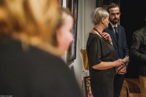 Wernisaż wystawy Anity Grobelak (12 stycznia 2018), fot. Marcin Szczygieł