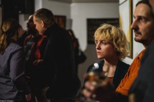 Wernisaż wystawy Anity Grobelak (12 stycznia 2018), fot. Marcin Szczygieł