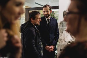 Wernisaż wystawy Anity Grobelak (12 stycznia 2018), fot. Marcin Szczygieł