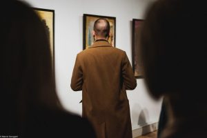 Wernisaż wystawy Anity Grobelak (12 stycznia 2018), fot. Marcin Szczygieł