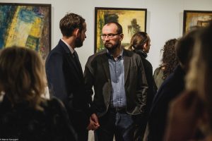 Wernisaż wystawy Anity Grobelak (12 stycznia 2018), fot. Marcin Szczygieł