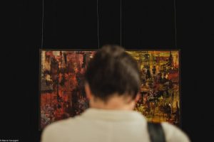 Wernisaż wystawy Anity Grobelak (12 stycznia 2018), fot. Marcin Szczygieł