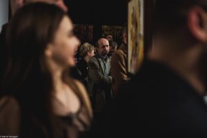 Wernisaż wystawy Anity Grobelak (12 stycznia 2018), fot. Marcin Szczygieł