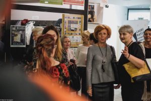 Wernisaż wystawy Anity Grobelak (12 stycznia 2018), fot. Marcin Szczygieł